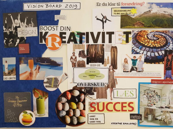 Visionboard Kristine Karlshøj